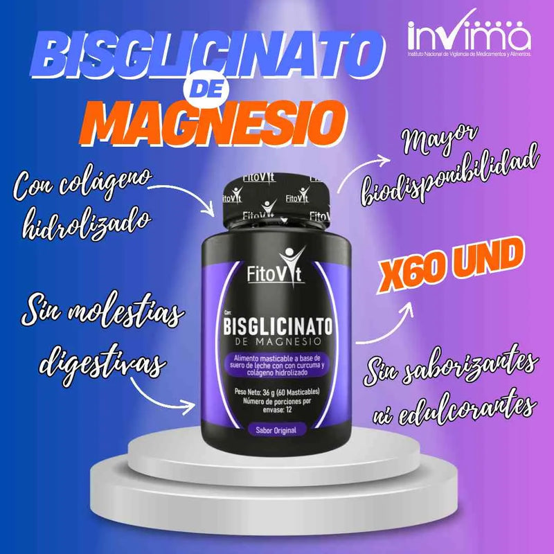 💜 Transforma tu cuerpo desde adentro con FitoVit – el poder del ⚡ magnesio, 💪 colágeno y 🌿 cúrcuma.